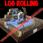log rolling game button