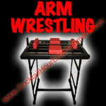 arm wrestling table button