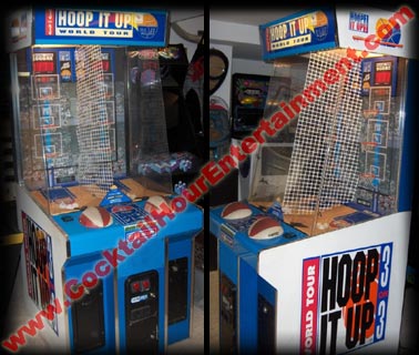 hoop it up basketball arcade game rental