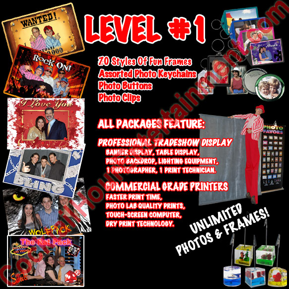 Level 1 photo favor package