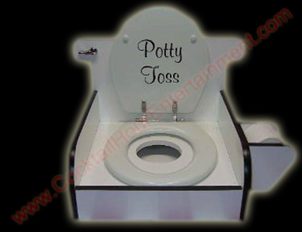 carnival potty toss game