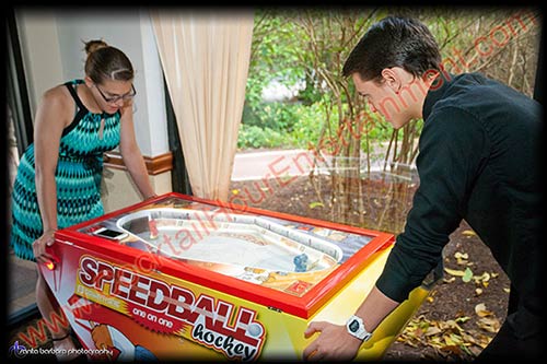 speedball hockey arcade game rental